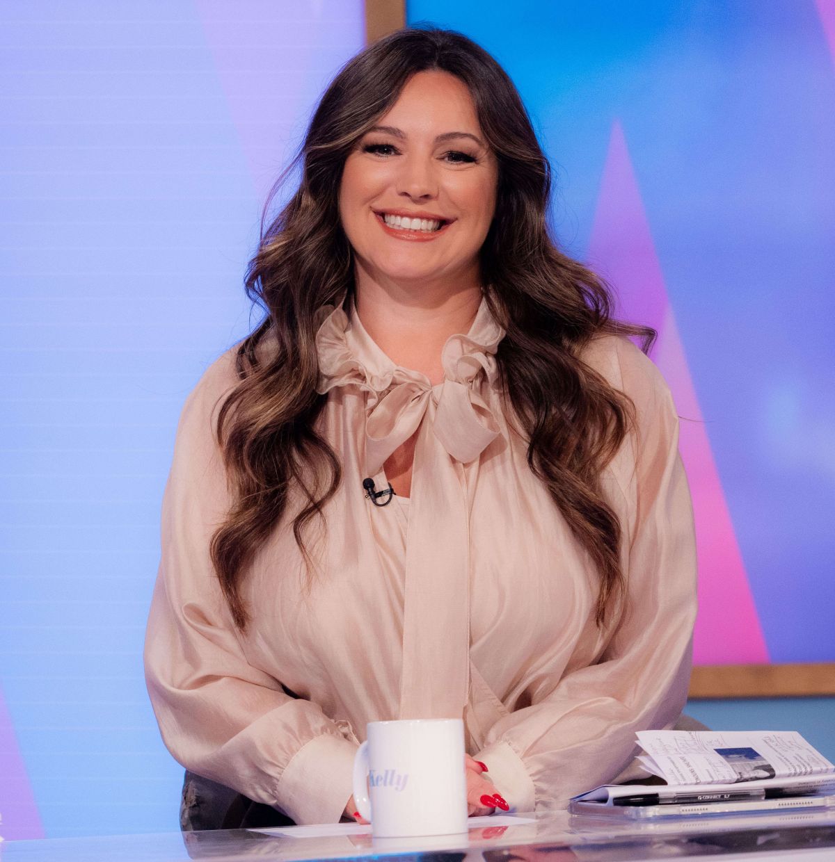 Kelly Brook at Loose Women TV Show London