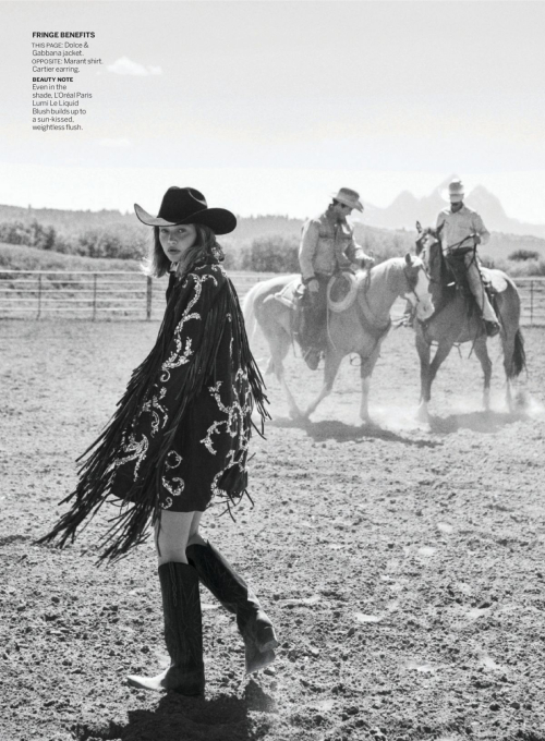 Kendall Jenner and Gigi Hadid in Vogue Magazine, October 2025 11