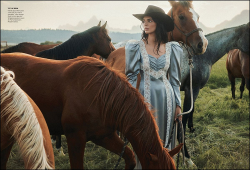 Kendall Jenner and Gigi Hadid in Vogue Magazine, October 2025 6