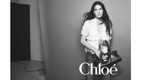 Kendall Jenner for Chloe Paddington bag campaign, September 2025 1