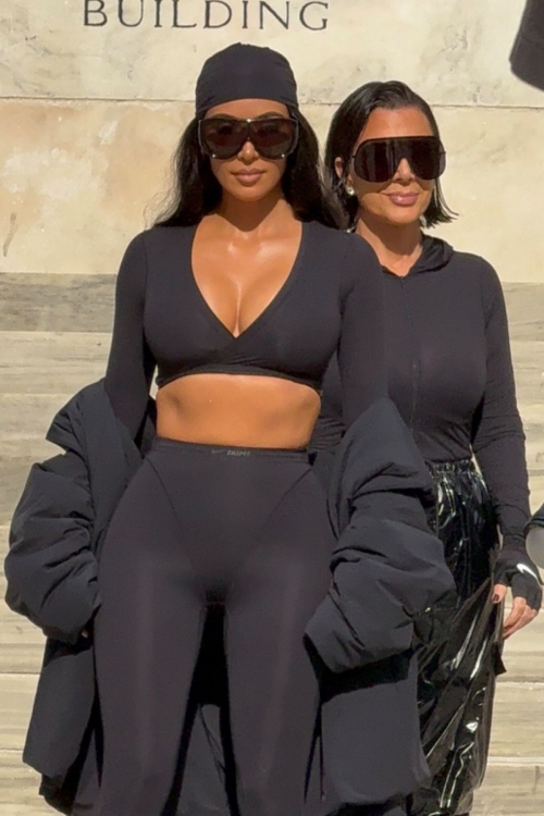 Kim Kardashian at SKIMS x Nike fashion show NYC, September 2025 1