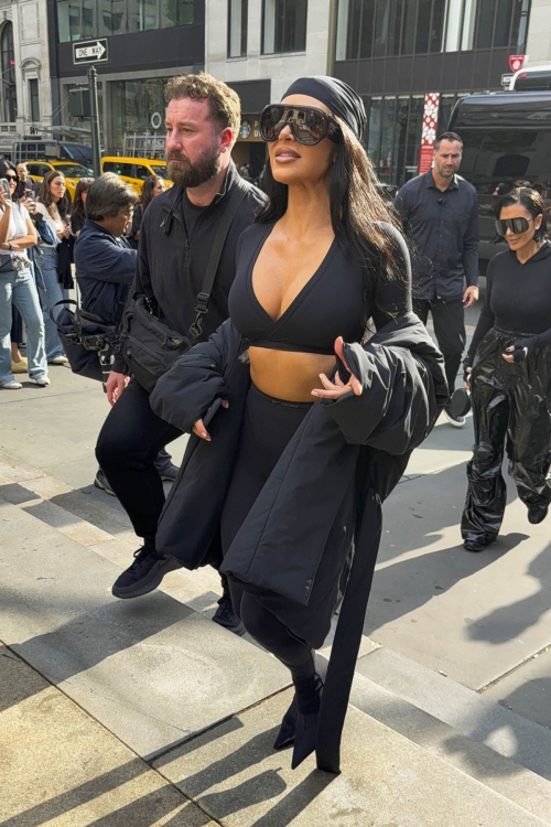 Kim Kardashian at SKIMS x Nike fashion show NYC, September 2025 2