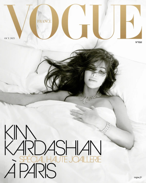 Kim Kardashian for Vogue France, October 2025