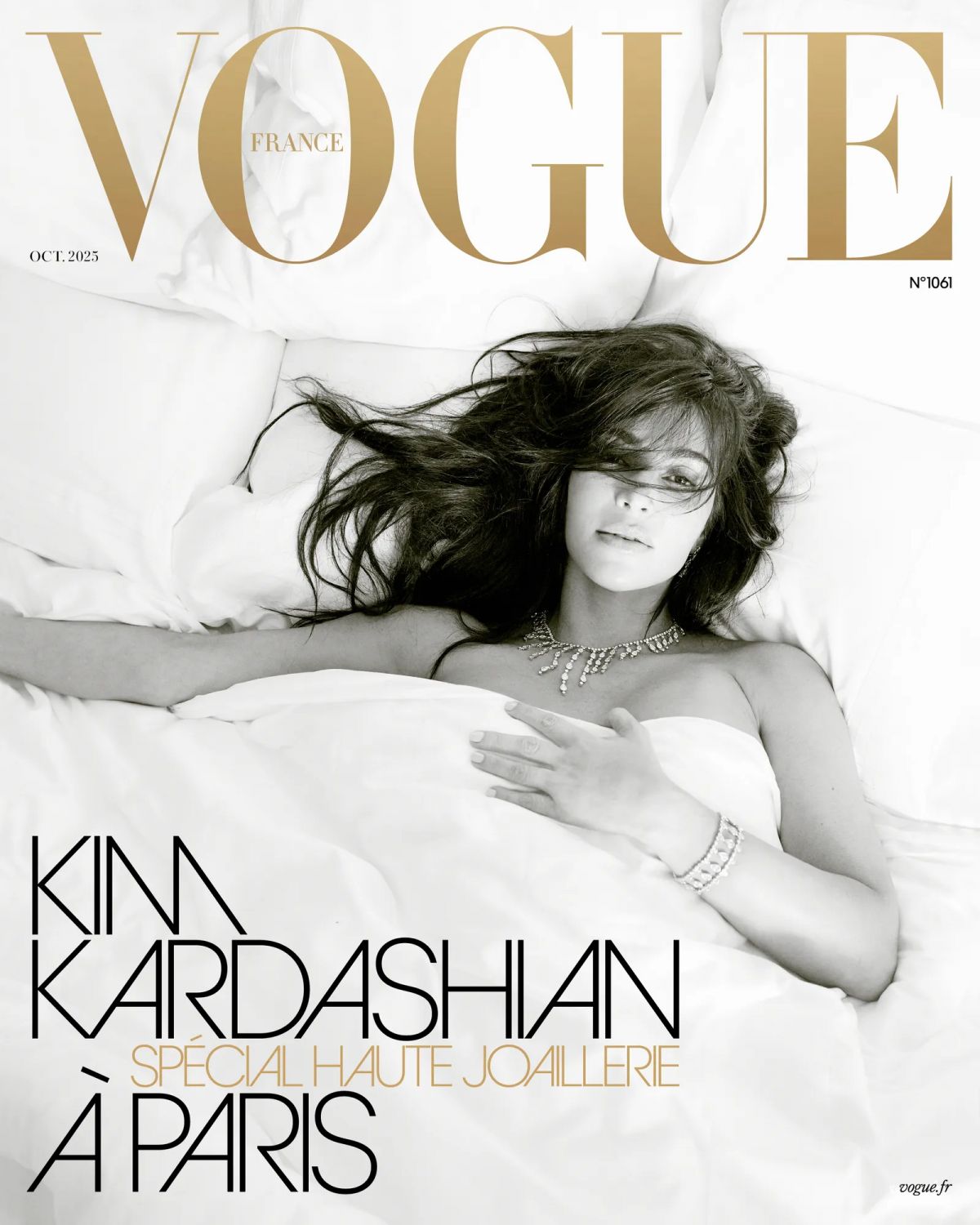 Kim Kardashian for Vogue France, October 2025
