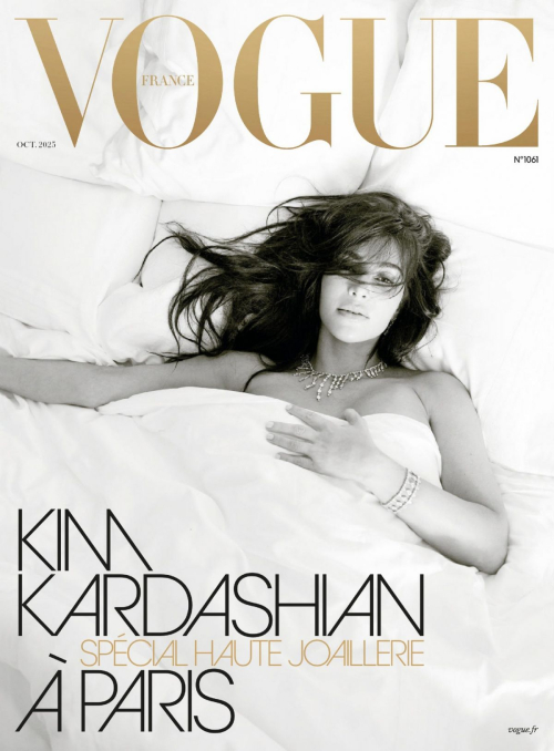 Kim Kardashian in Vogue France, October 2025 8
