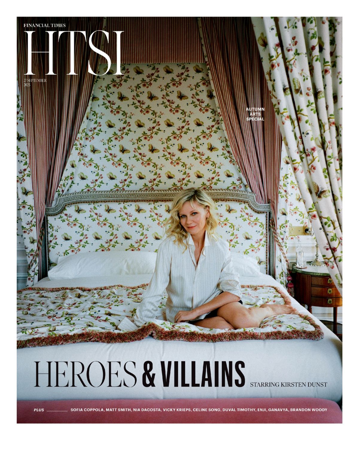 Kirsten Dunst in The Financial Times HTSI, September 2025