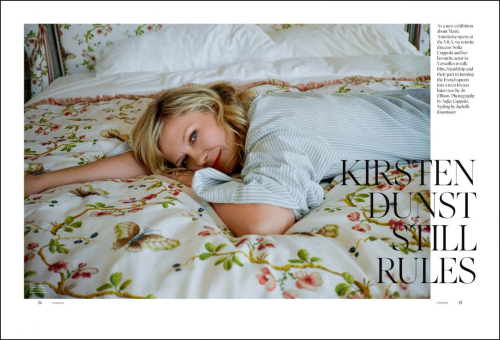 Kirsten Dunst in The Financial Times HTSI, September 2025 1