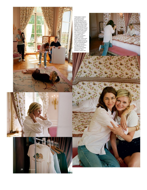 Kirsten Dunst in The Financial Times HTSI, September 2025 7