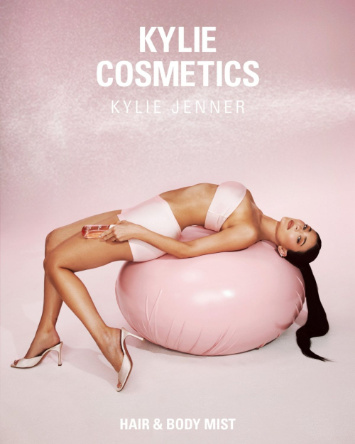 Kylie Jenner for Kylie Cosmetics Hair and Body Mists Campaign, September 2025