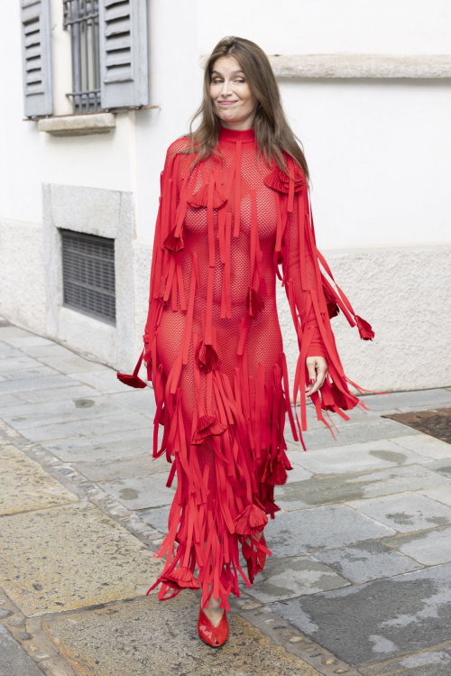 Laetitia Casta at Ferragamo Fashion Show Milan Fashion Week, September 2025 9