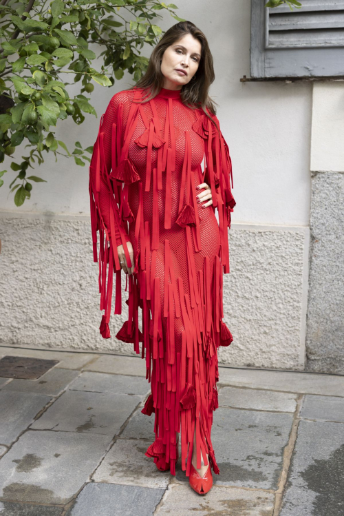 Laetitia Casta at Ferragamo Fashion Show Milan Fashion Week, September 2025 7