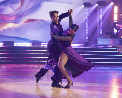 Lauren Jauregui & Brandon Armstrong at Dancing with the Stars Premiere, September 2025 5