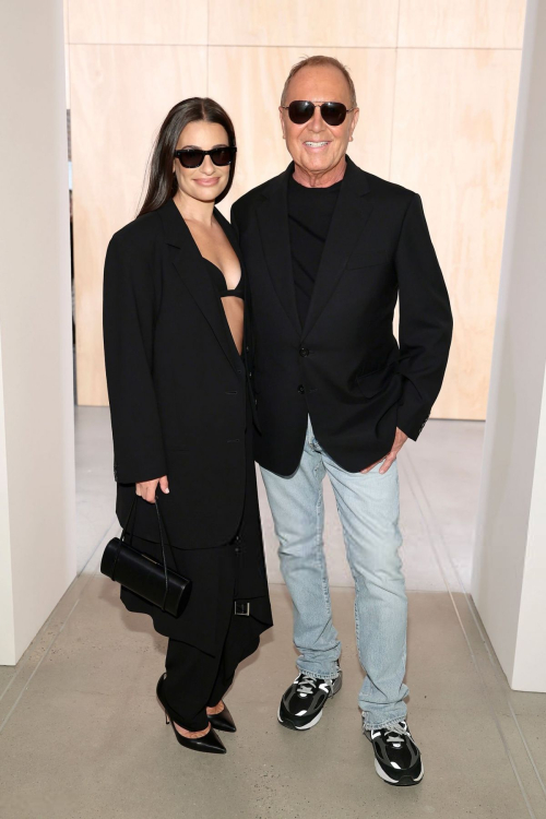 Lea Michele at Michael Kors Fashion Show NYFW, September 2025 7