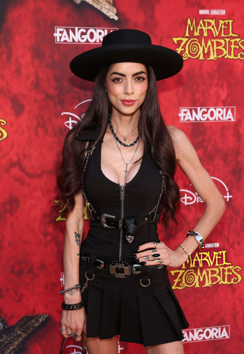 Leeanna Vamp at Marvel Zombies fan event Hollywood, September 2025