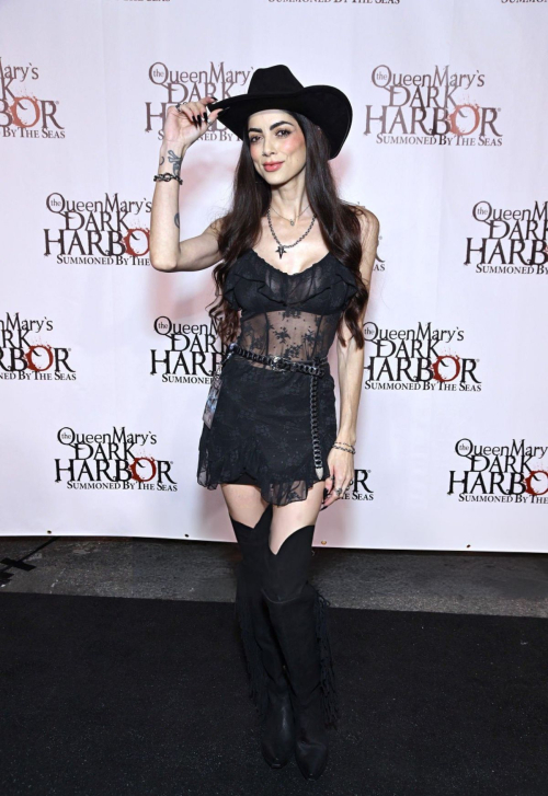 Leeanna Vamp at Queen Mary’s Dark Harbor Show Long Beach, September 2025
