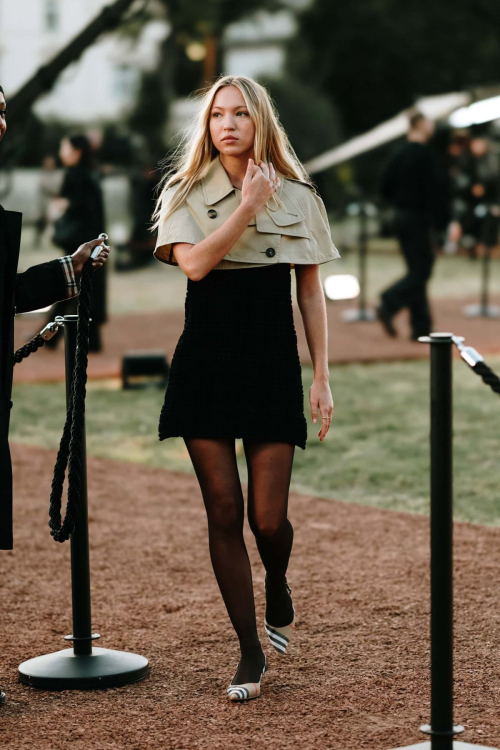 Lila Grace Moss at Burberry fashion show LFW, September 2025 4