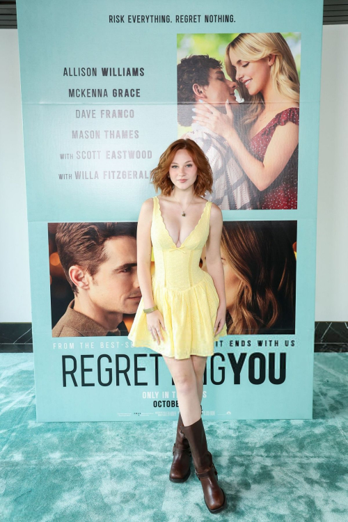 Lily Brooks O’Briant at Regretting You Screening The London West Hollywood Los Angeles, September 2025 2