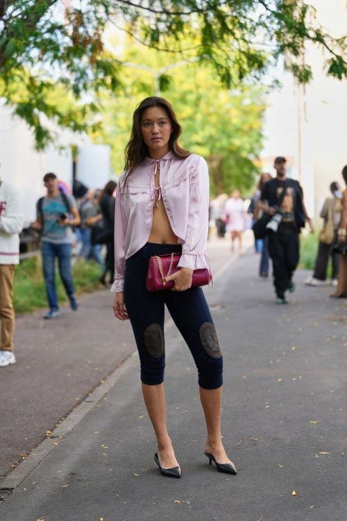 Lily Chee at Prada SS26 show Milan Fashion Week, September 2025 3