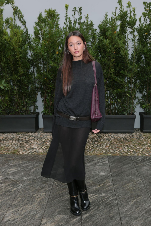 Lily Chee at Tod’s fashion show Milan, September 2025 5