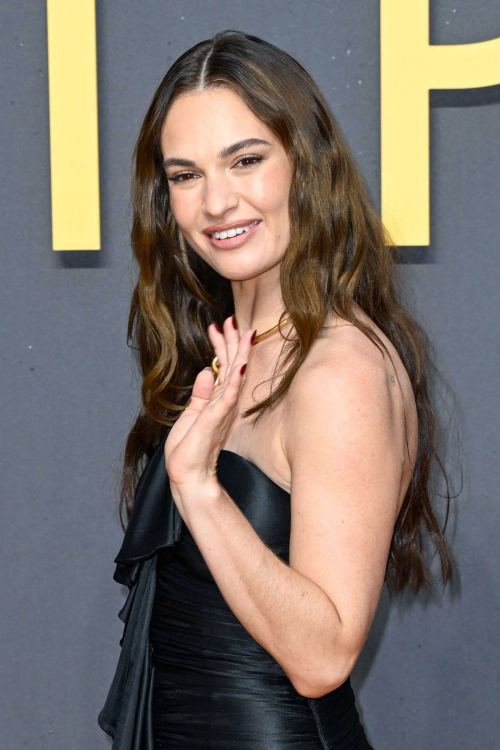 Lily James at Swiped Premiere London, Sep 2025 6