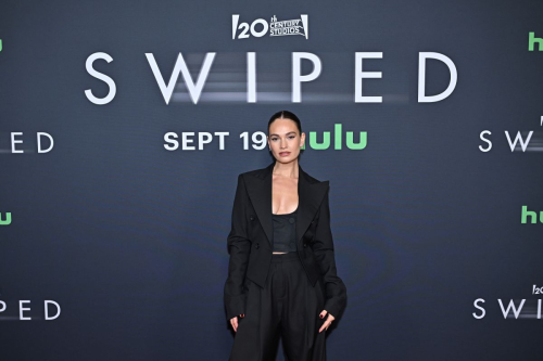 Lily James at Swiped Screening, New York, September 2025 5
