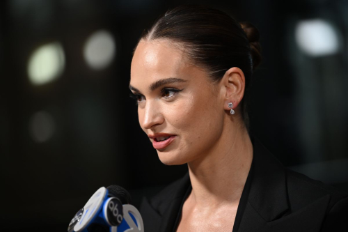 Lily James at Swiped Screening, New York, September 2025 6
