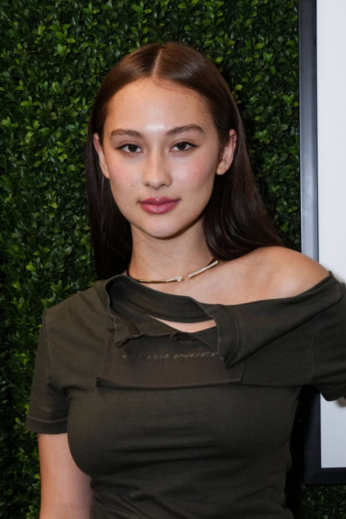 Lola Tung at US Open Tennis Women’s Final, September 2025