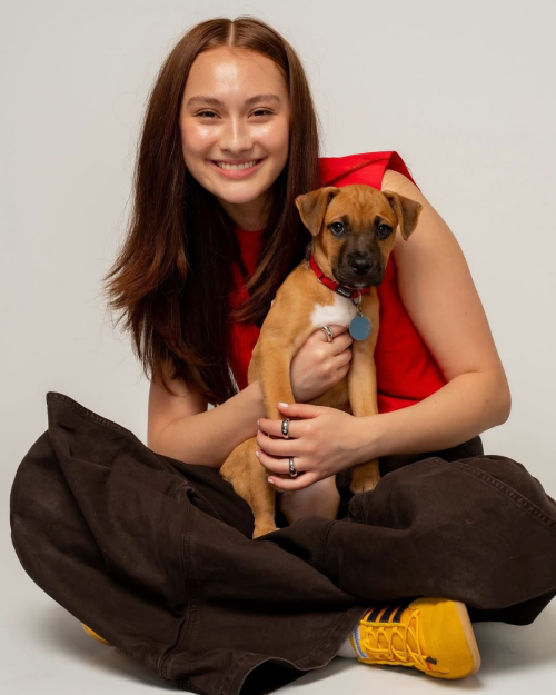 Lola Tung for BuzzFeed The Puppy Interview, 2025