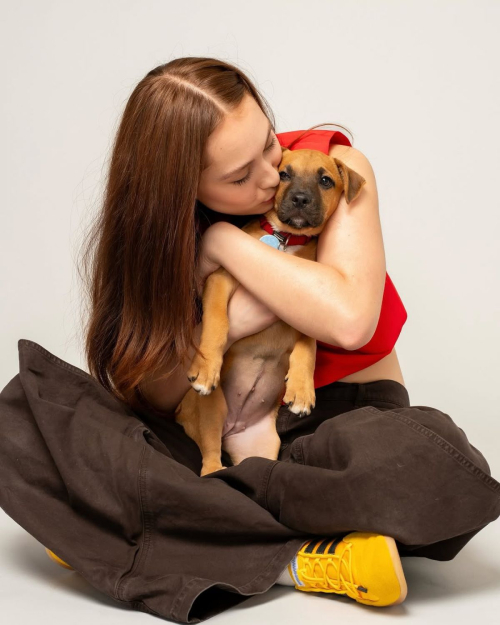 Lola Tung for BuzzFeed The Puppy Interview, 2025 1