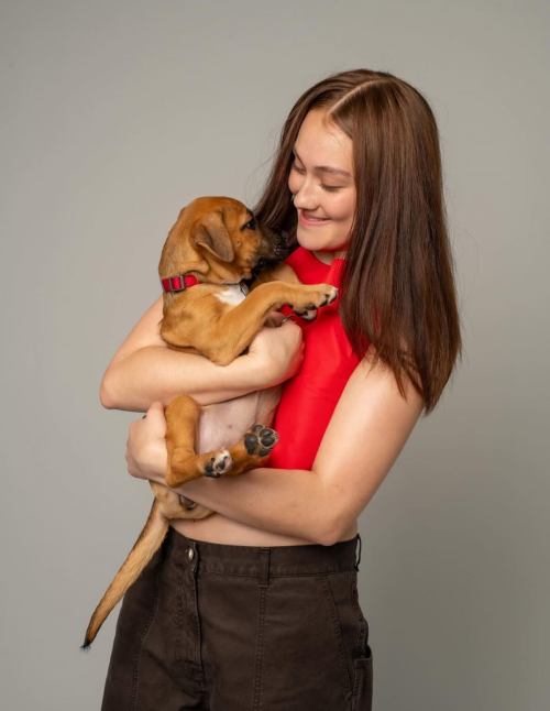 Lola Tung for BuzzFeed The Puppy Interview, 2025 3