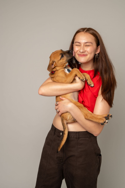 Lola Tung for BuzzFeed The Puppy Interview, 2025 4