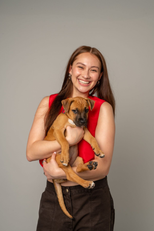 Lola Tung for BuzzFeed The Puppy Interview, 2025 5