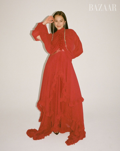 Lola Tung for Harper’s Bazaar USA, September 2025 1