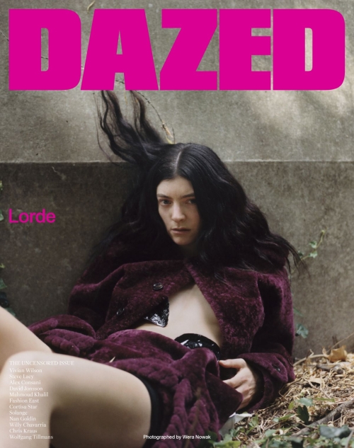 Lorde for Dazed Magazine, Autumn 2025