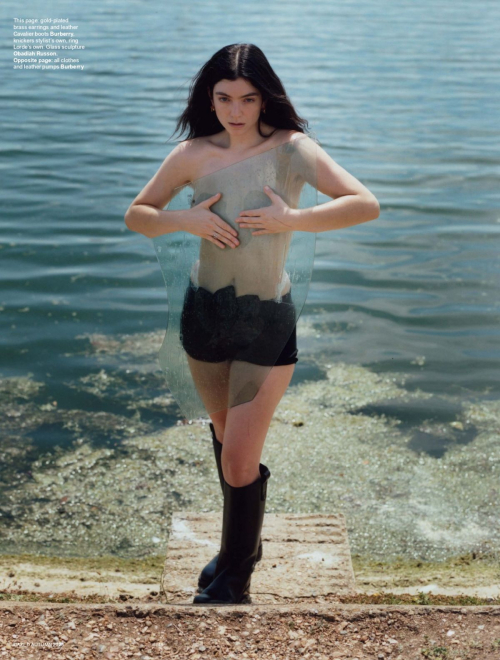 Lorde in Dazed Magazine, Autumn 2025 2