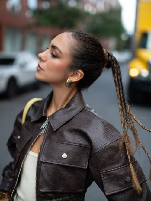 Luana Barron Out and About at NYFW, September 2025 2