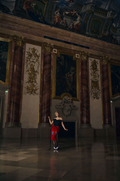 Luisa-Celine Gaffron for Vogue Austria, October 2025 1