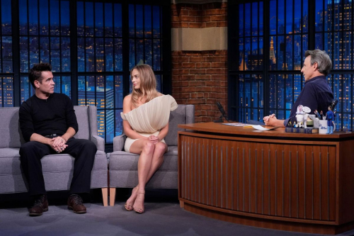 Margot Robbie at Late Night with Seth Meyers, New York, September 2025 3