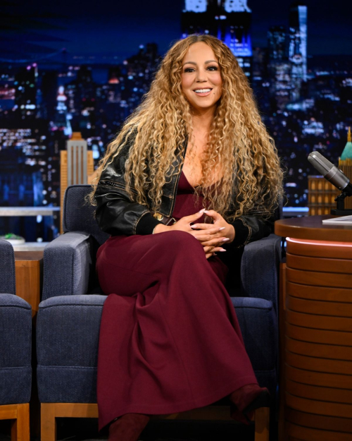 Mariah Carey at Tonight Show Starring Jimmy Fallon, September 2025 5