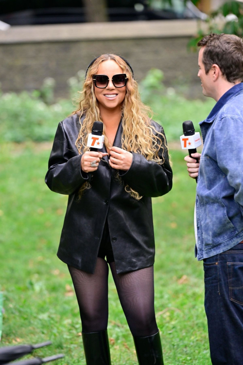 Mariah Carey interview Central Park, September 2025 1