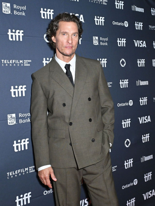 Matthew McConaughey The Lost Bus premiere TIFF, September 2025