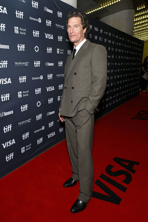 Matthew McConaughey The Lost Bus premiere TIFF, September 2025 4