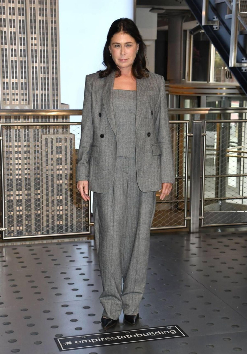 Maura Tierney at Empire State Building Law & Order event, September 2025 1