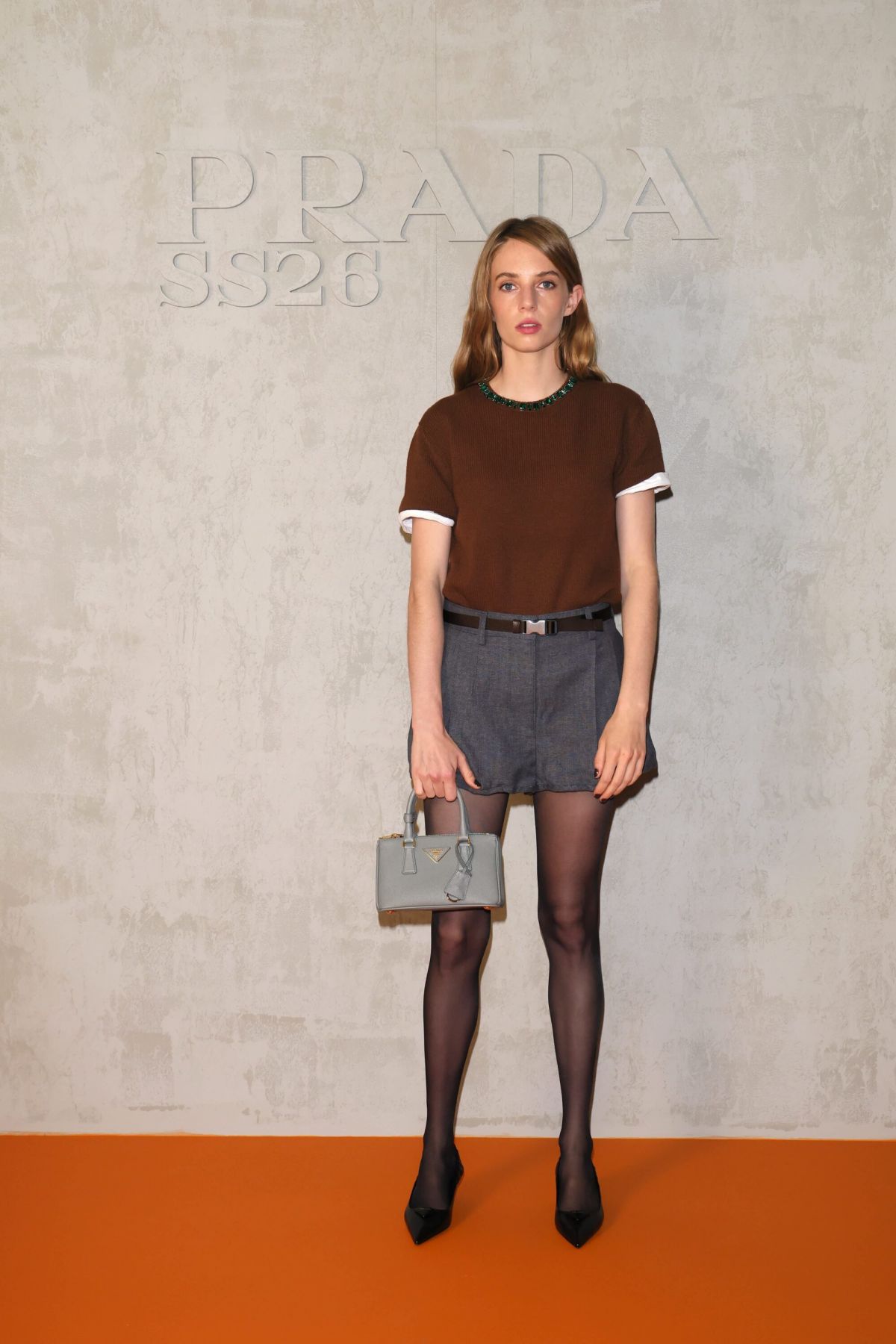 Maya Hawke at Prada fashion show Milan, September 2025