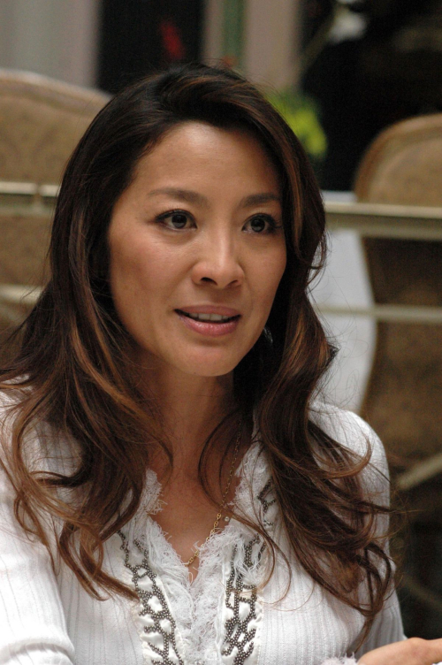 Michelle Yeoh at Memoirs of A Geisha Press Conference, November 2005