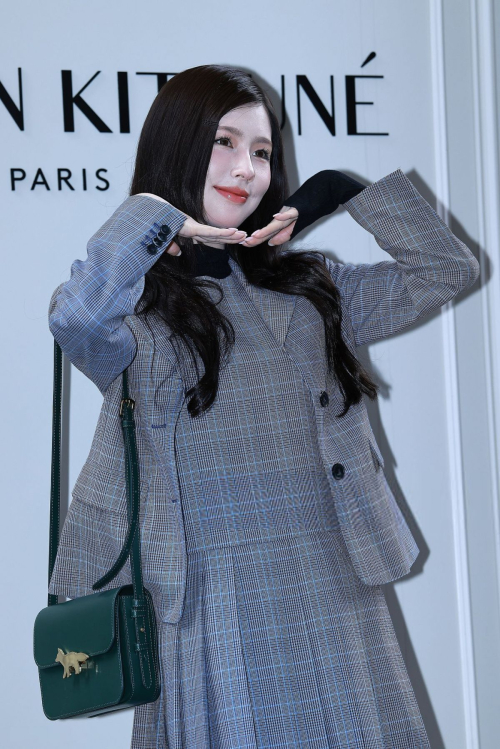 Miyeon at Maison Kitsune FW campaign Seoul, September 2025 2