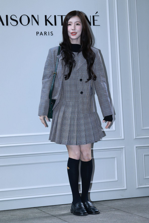 Miyeon at Maison Kitsune FW campaign Seoul, September 2025 3