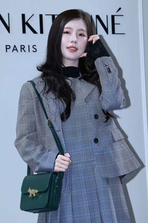 Miyeon at Maison Kitsune FW campaign Seoul, September 2025 4