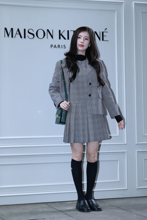 Miyeon at Maison Kitsune FW campaign Seoul, September 2025 6