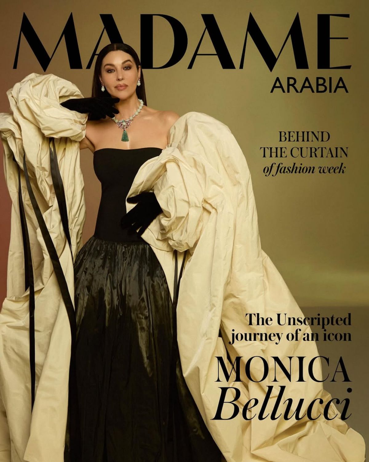 Monica Bellucci for Madame Arabia, Sep 2025